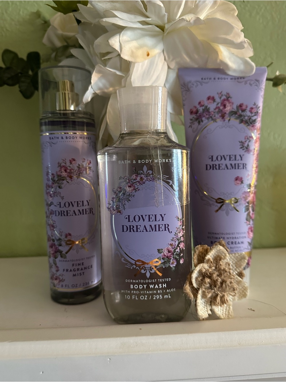 Bath & Body Works Lovely Dreamer Body Care Trio